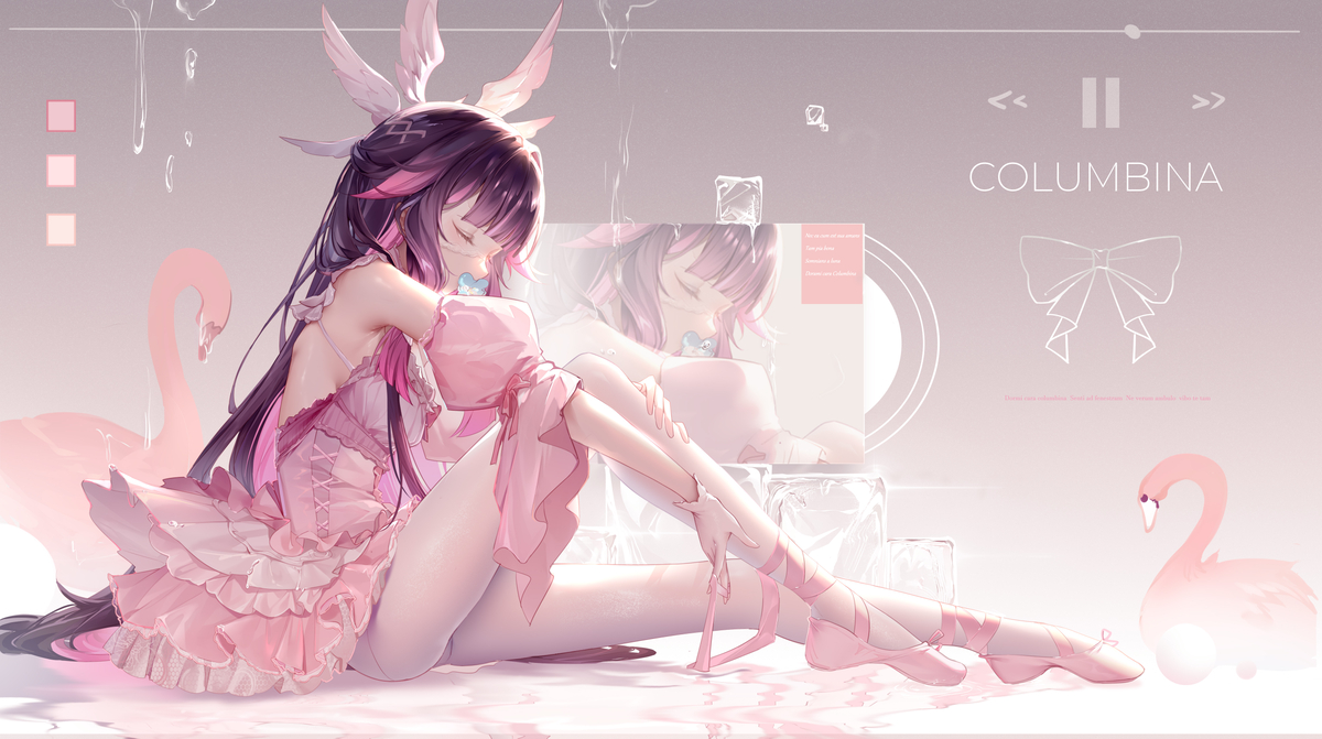 This is a pixiv picture whose title is 少女.