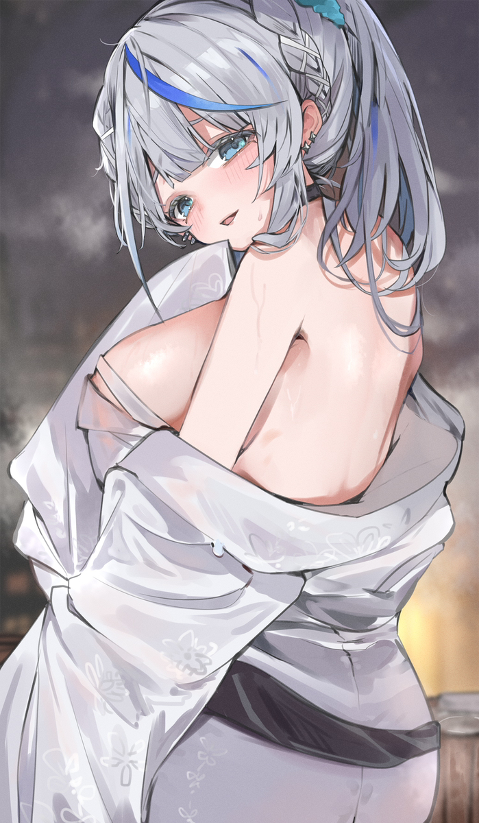This is a pixiv picture whose title is 雨海ルカ.