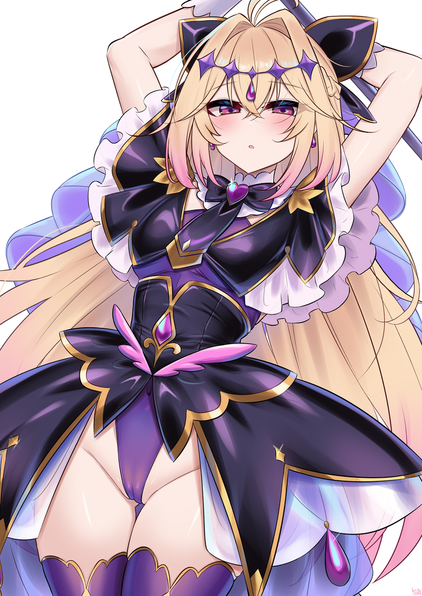 This is a pixiv picture whose title is 練習キュアアルカナ・シャドウ.