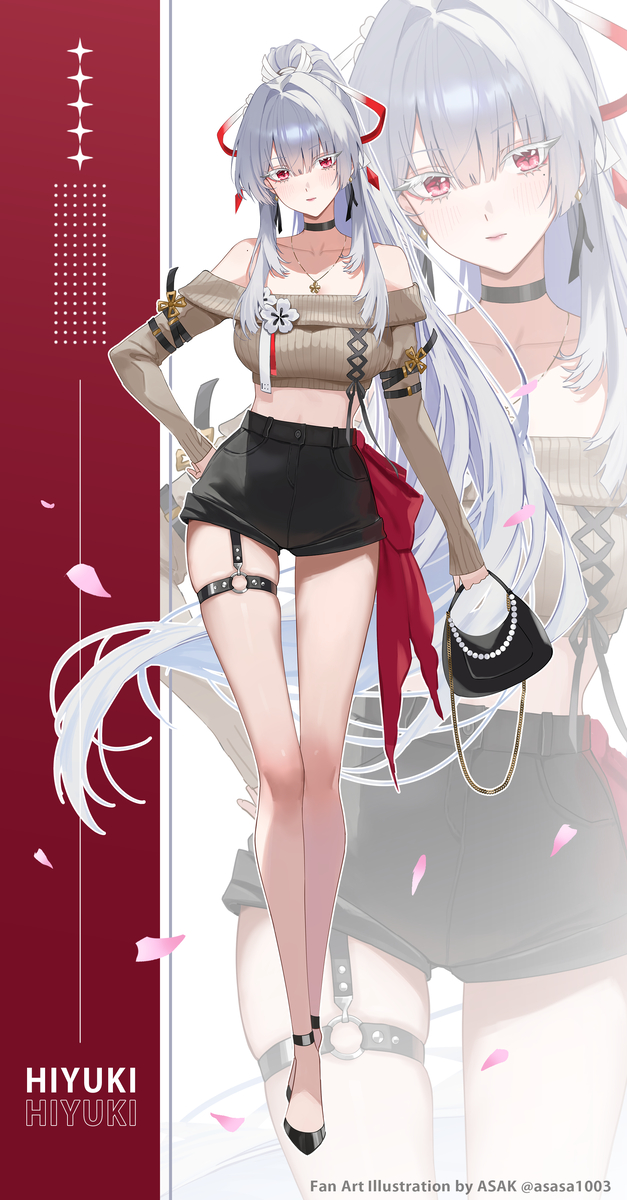 This is a pixiv picture whose title is Hiyuki.