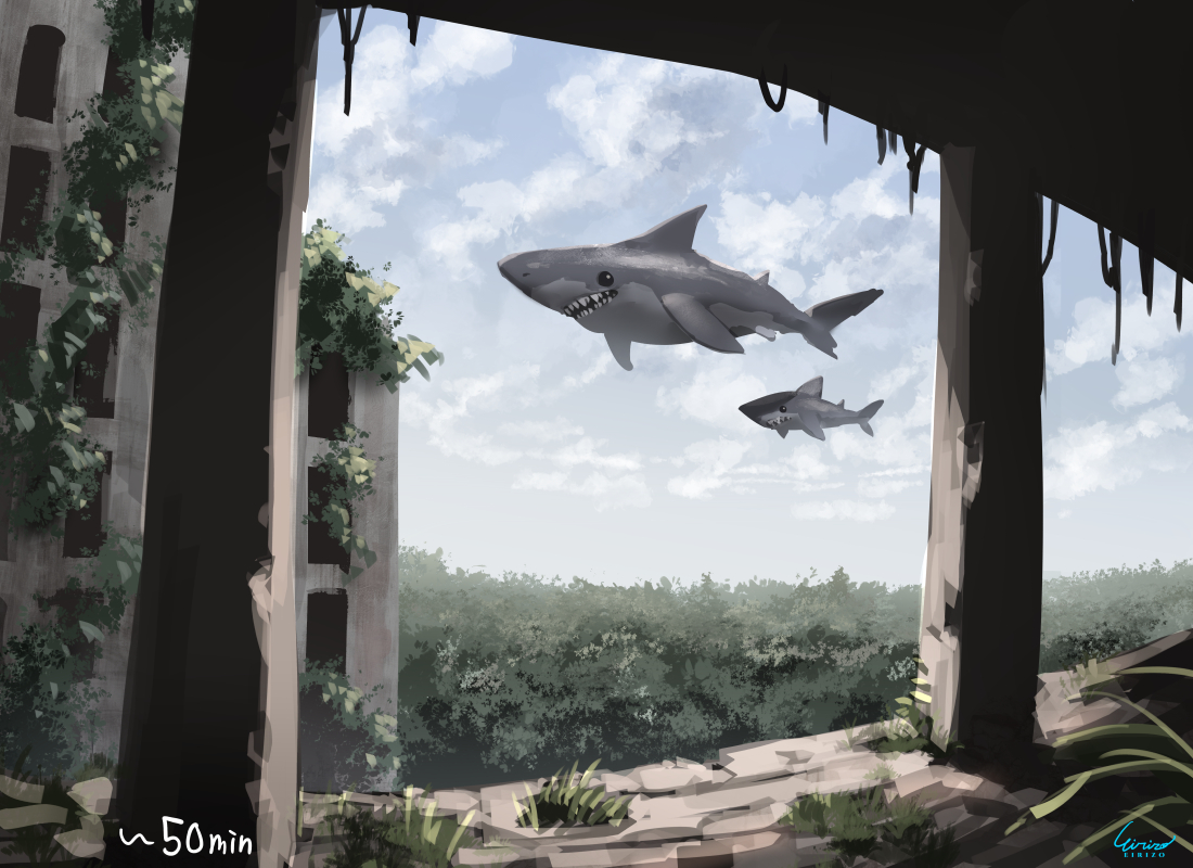 This is a pixiv picture whose title is スピードペイント7.