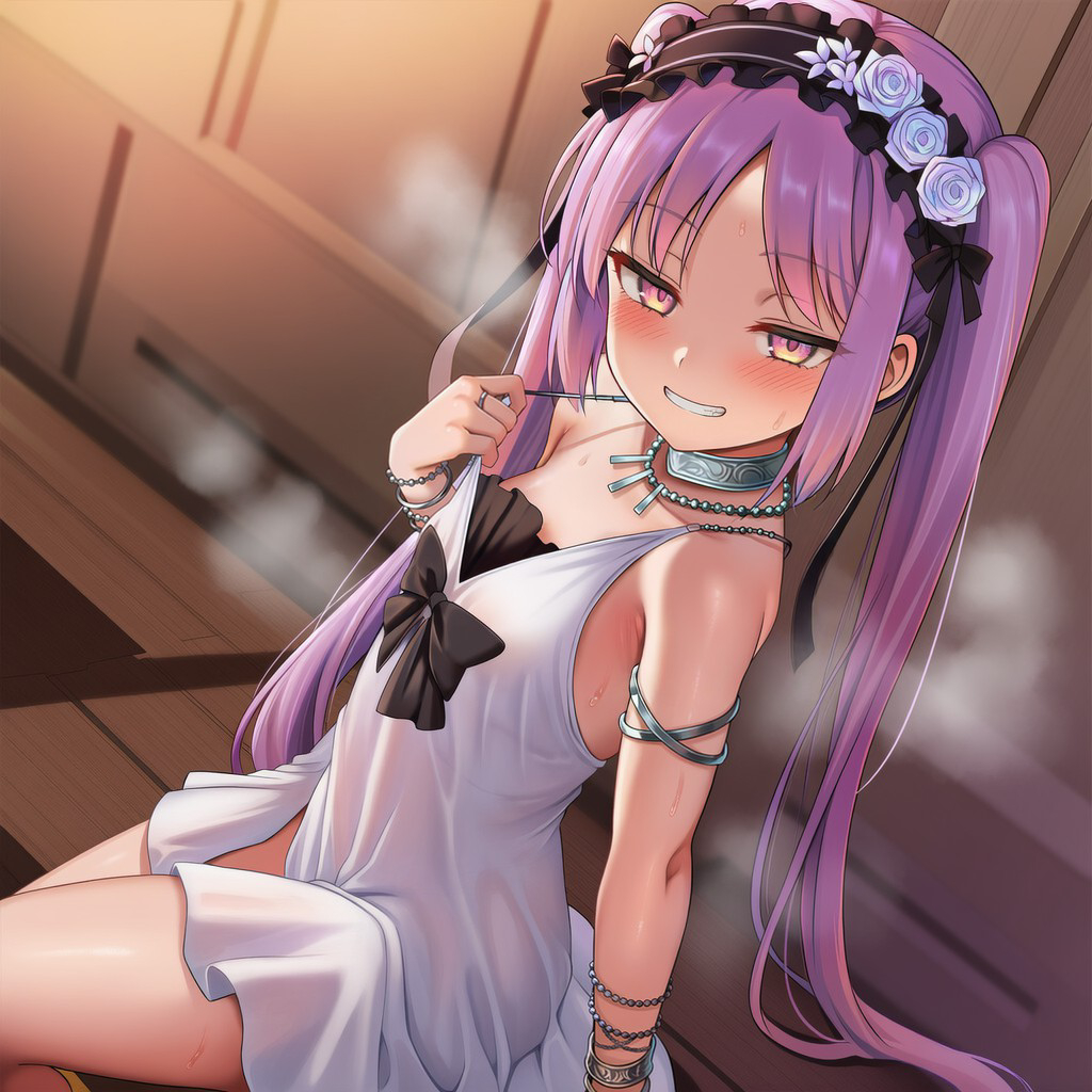 This is a pixiv picture whose title is エウリュアレ／Euryale.