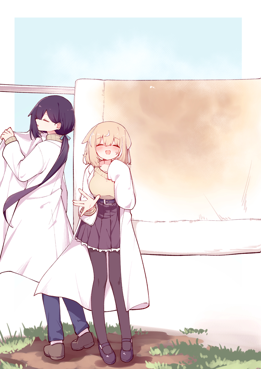 This is a pixiv picture whose title is 29歳養護教諭のばかでかおねしょ.