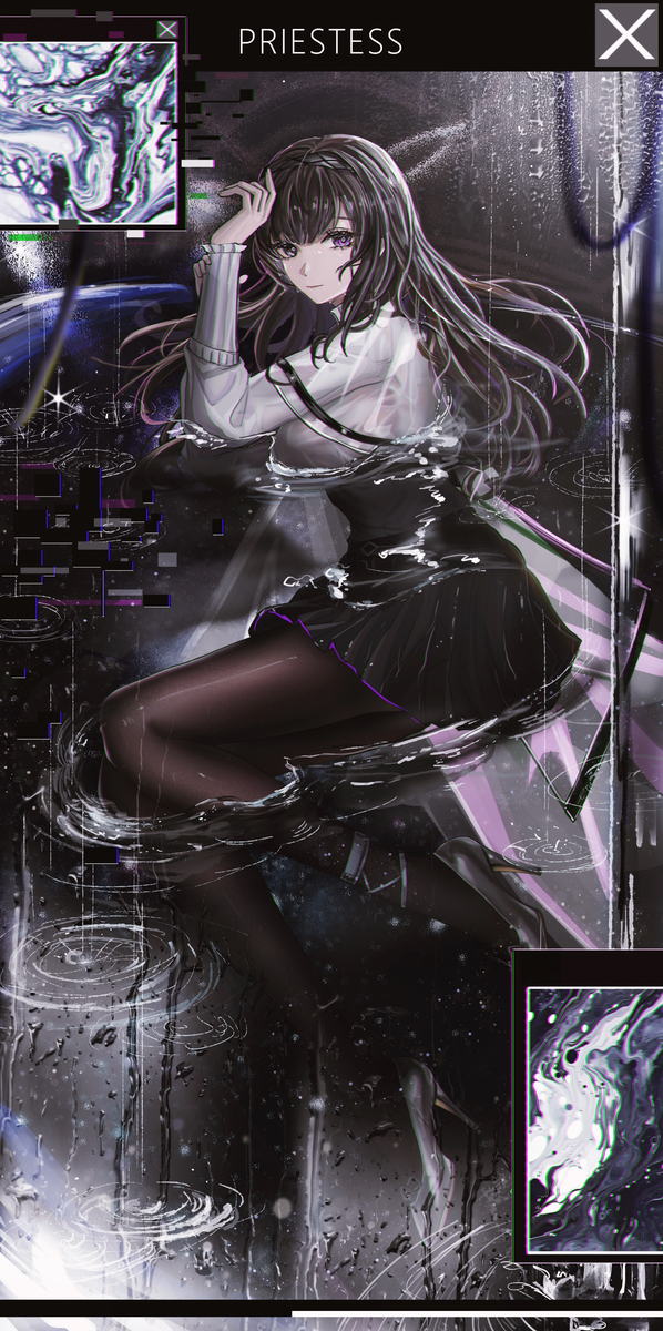 This is a pixiv picture whose title is 普瑞赛斯.