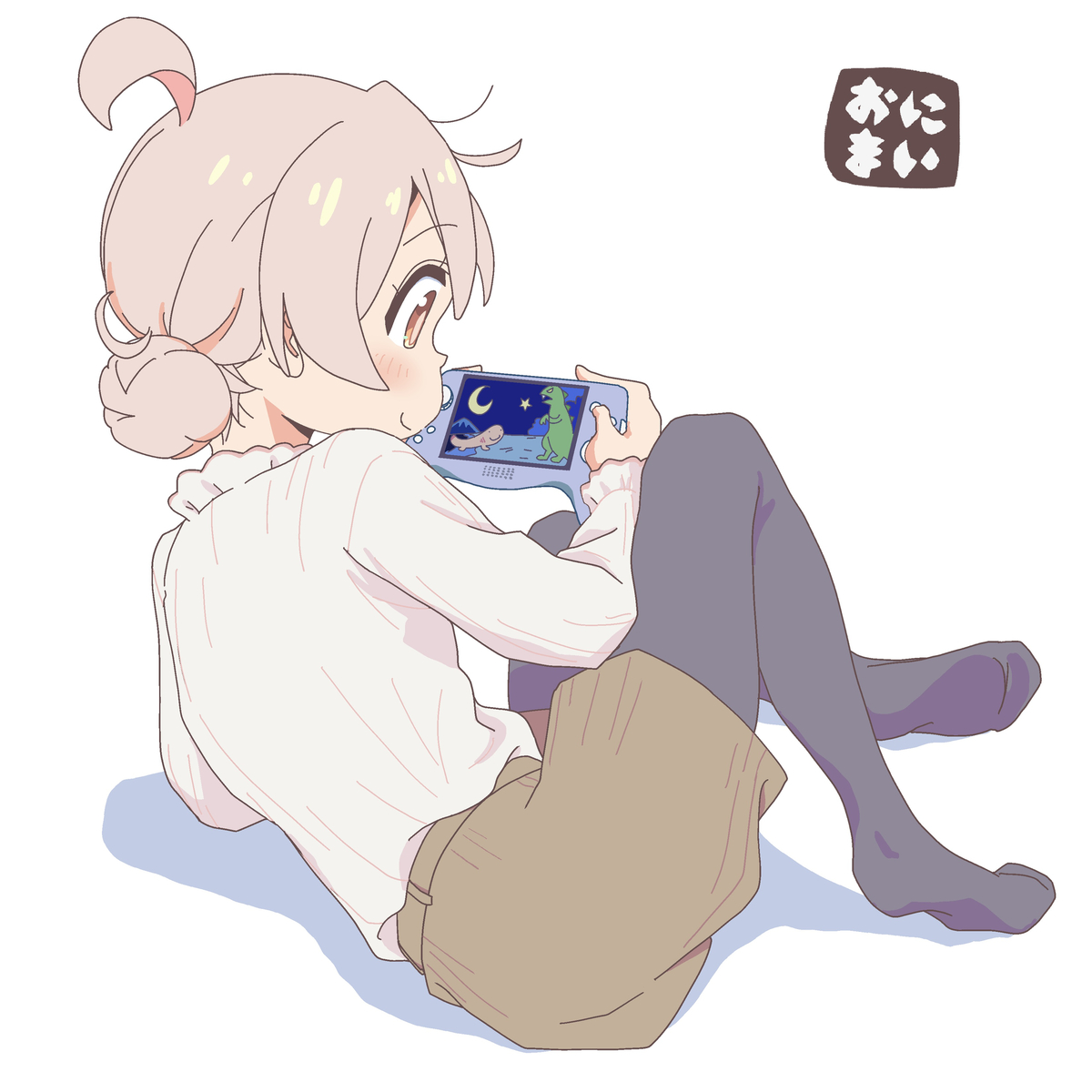 This is a pixiv picture whose title is おにまい10話FA.