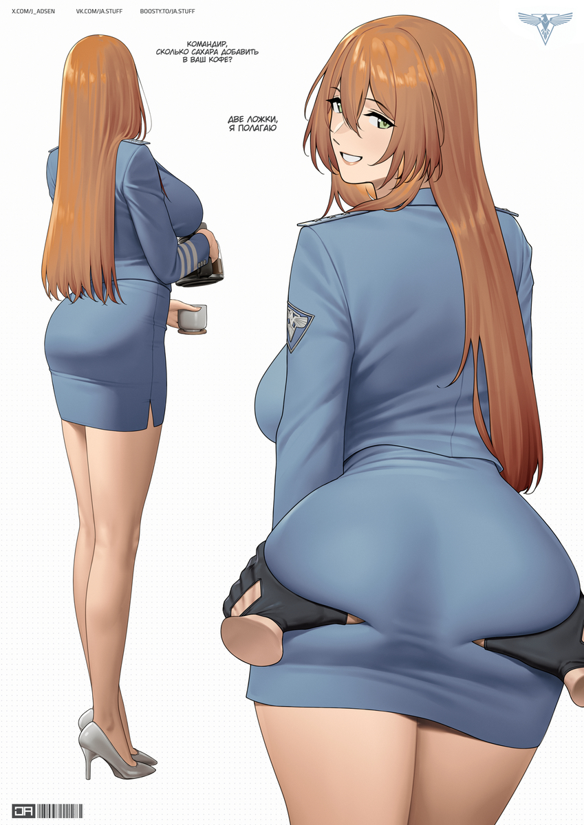 This is a pixiv picture whose title is [2ND ART] SPRINGFIELD - UNIFORM.