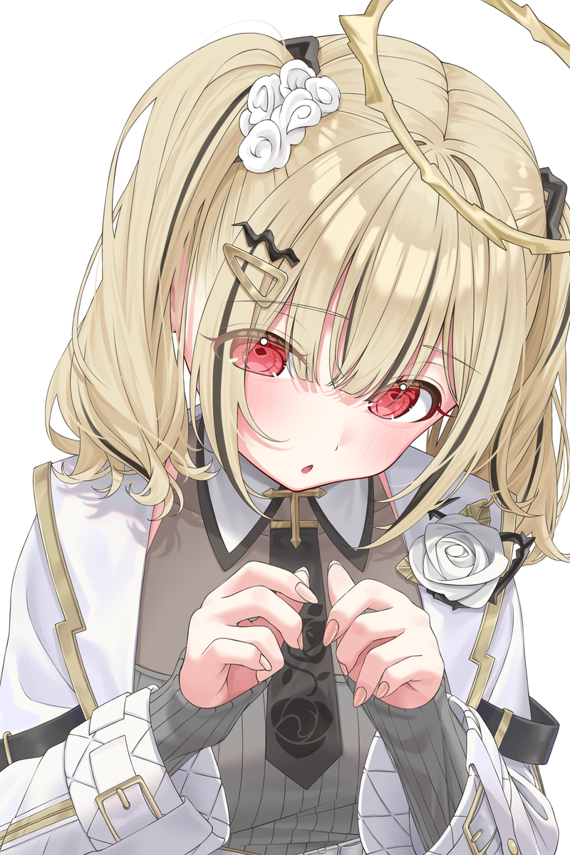 This is a pixiv picture whose title is 「頭撫でて欲しいな〜」.