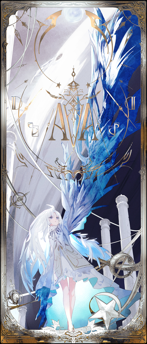This is a pixiv picture whose title is 旅立ち.