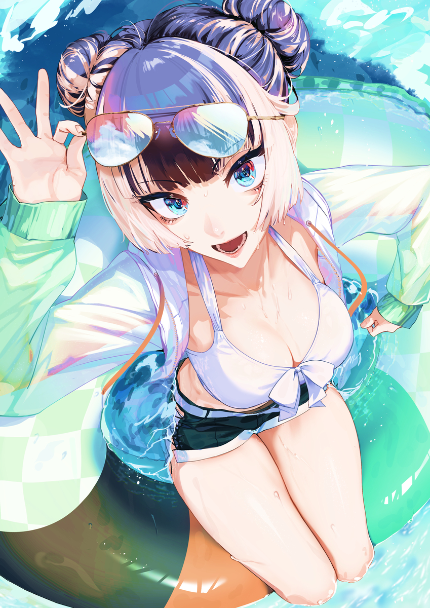This is a pixiv picture whose title is サマーらでん.