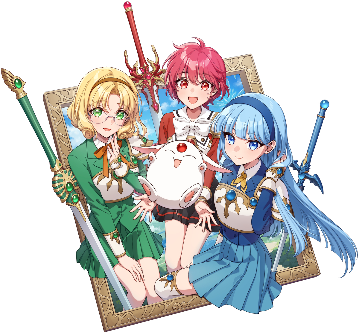 This is a pixiv picture whose title is 魔法騎士レイアース.