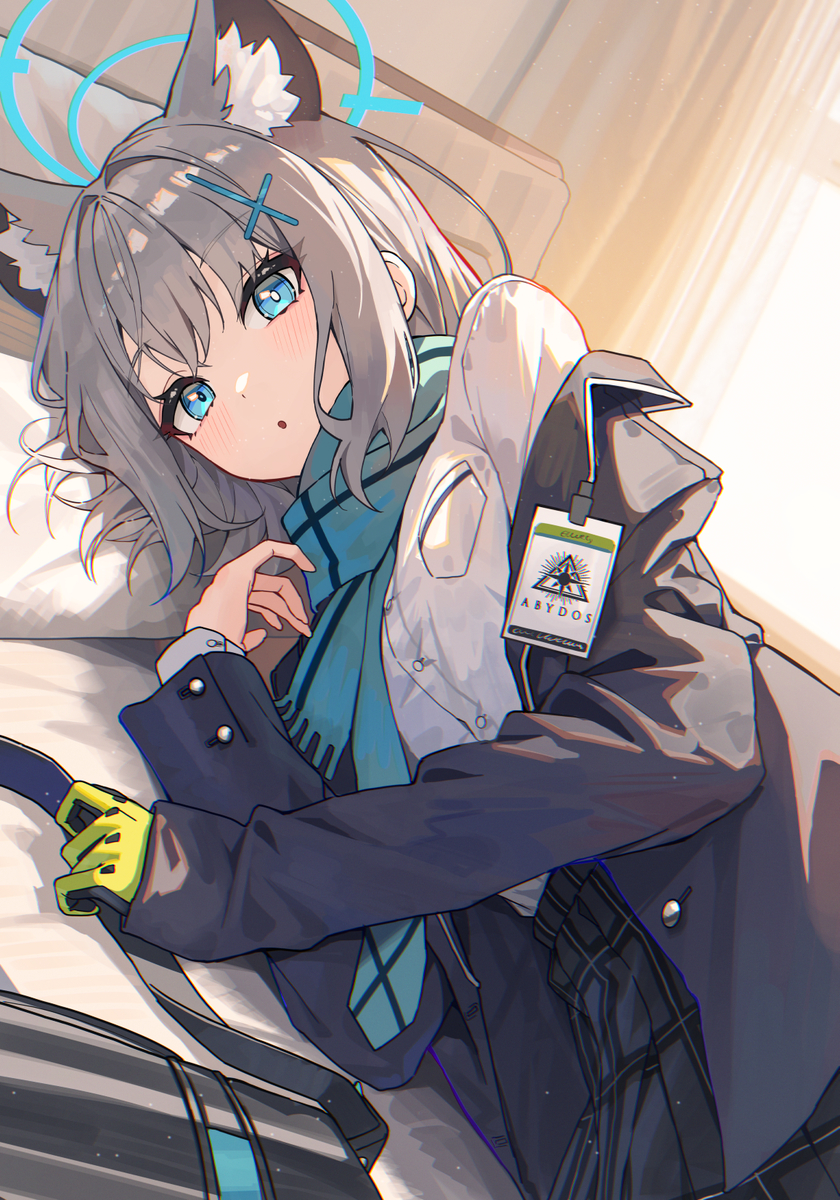This is a pixiv picture whose title is シロコ.