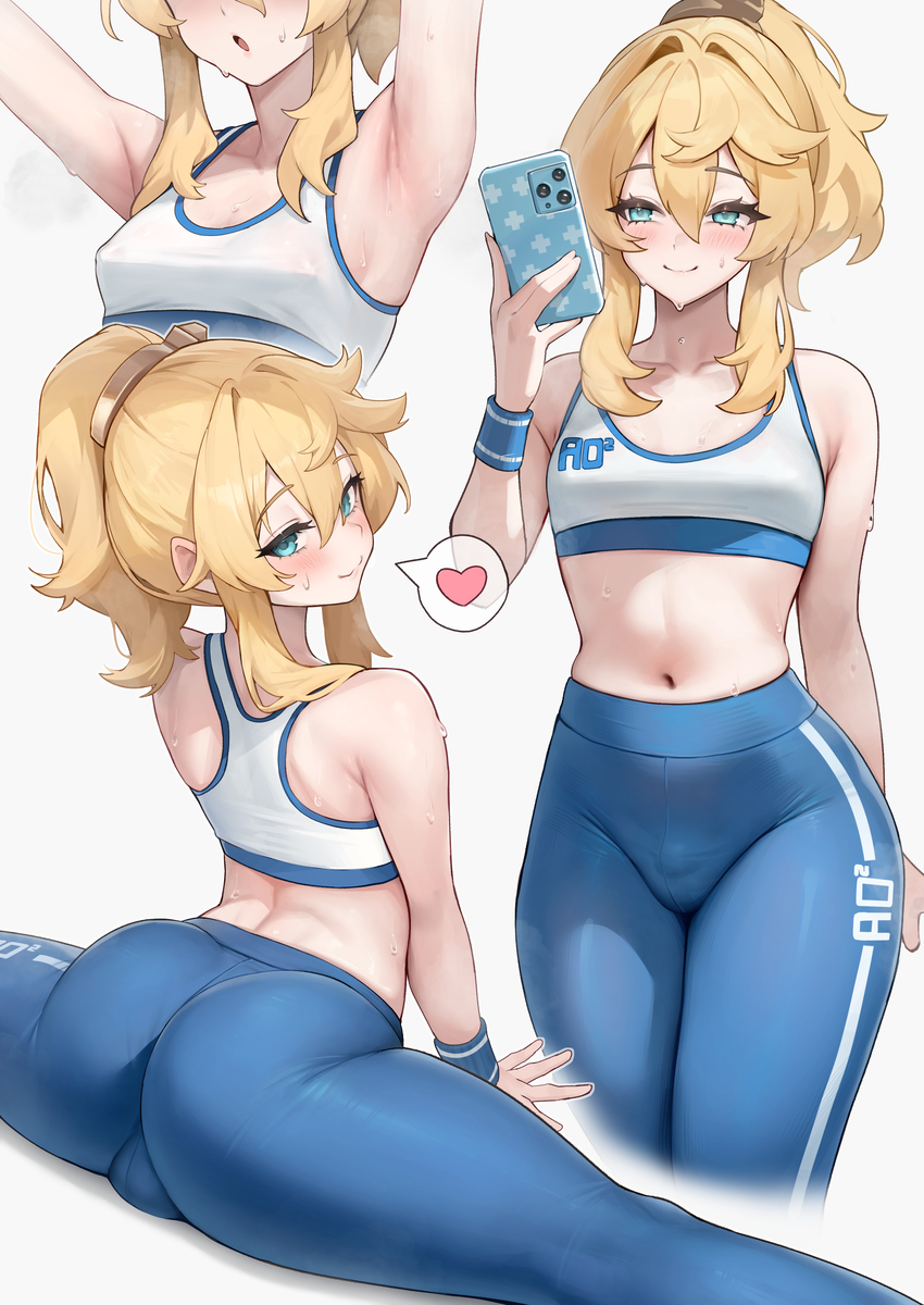 This is a pixiv picture whose title is ヨガブリジット.