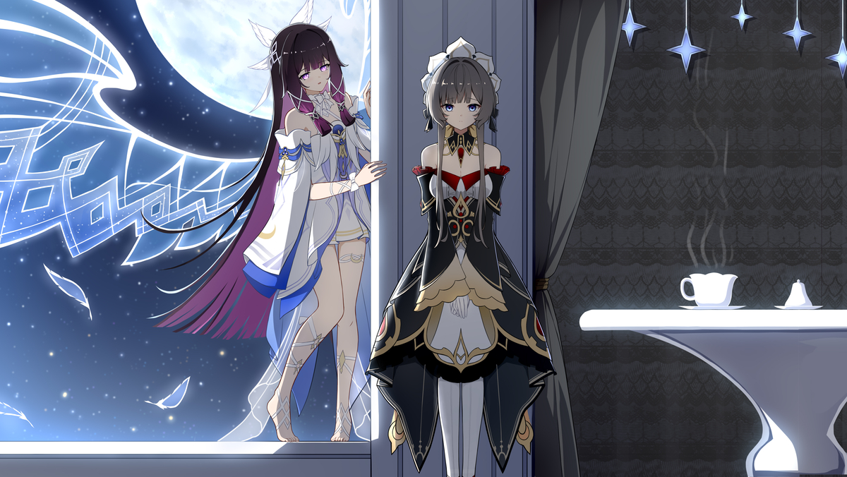 This is a pixiv picture whose title is 少女&木偶-会想留下的地方是什么？.