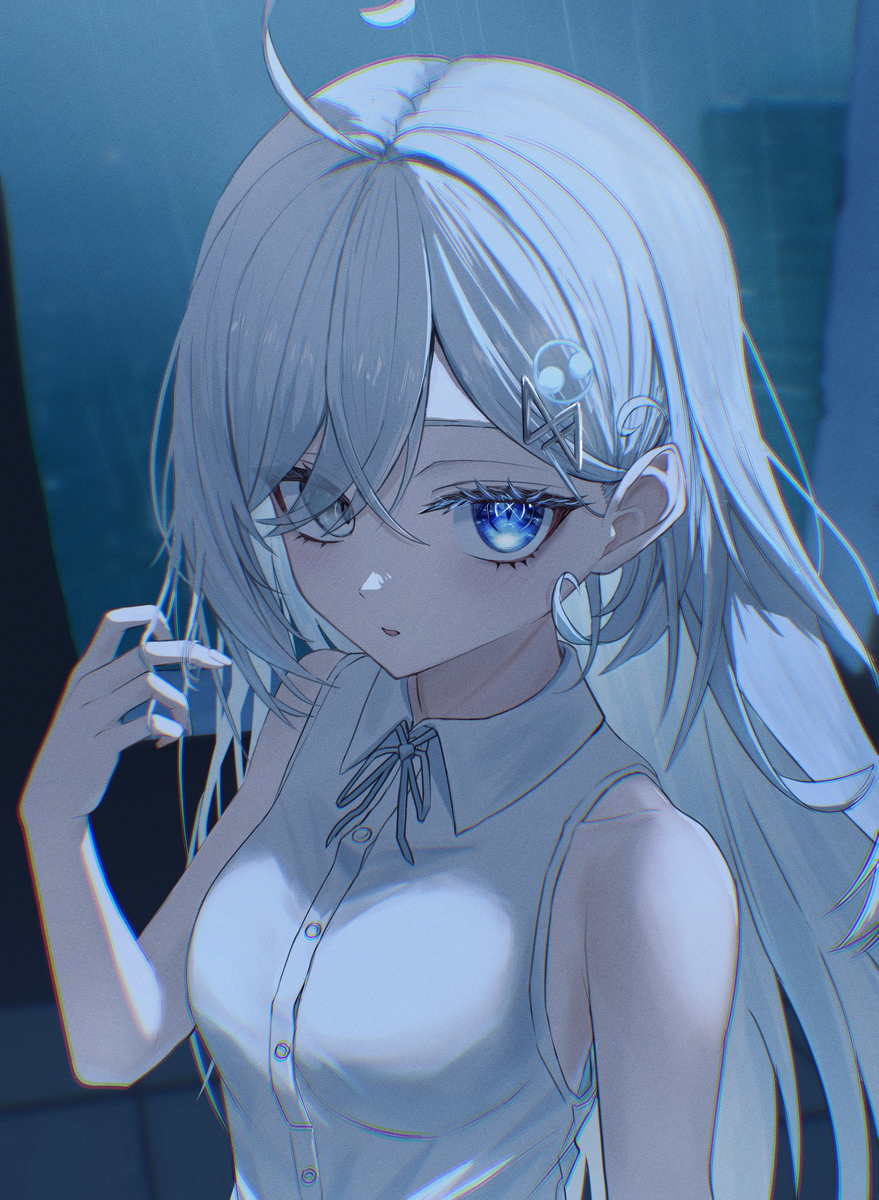 This is a pixiv picture whose title is 幽鬼.