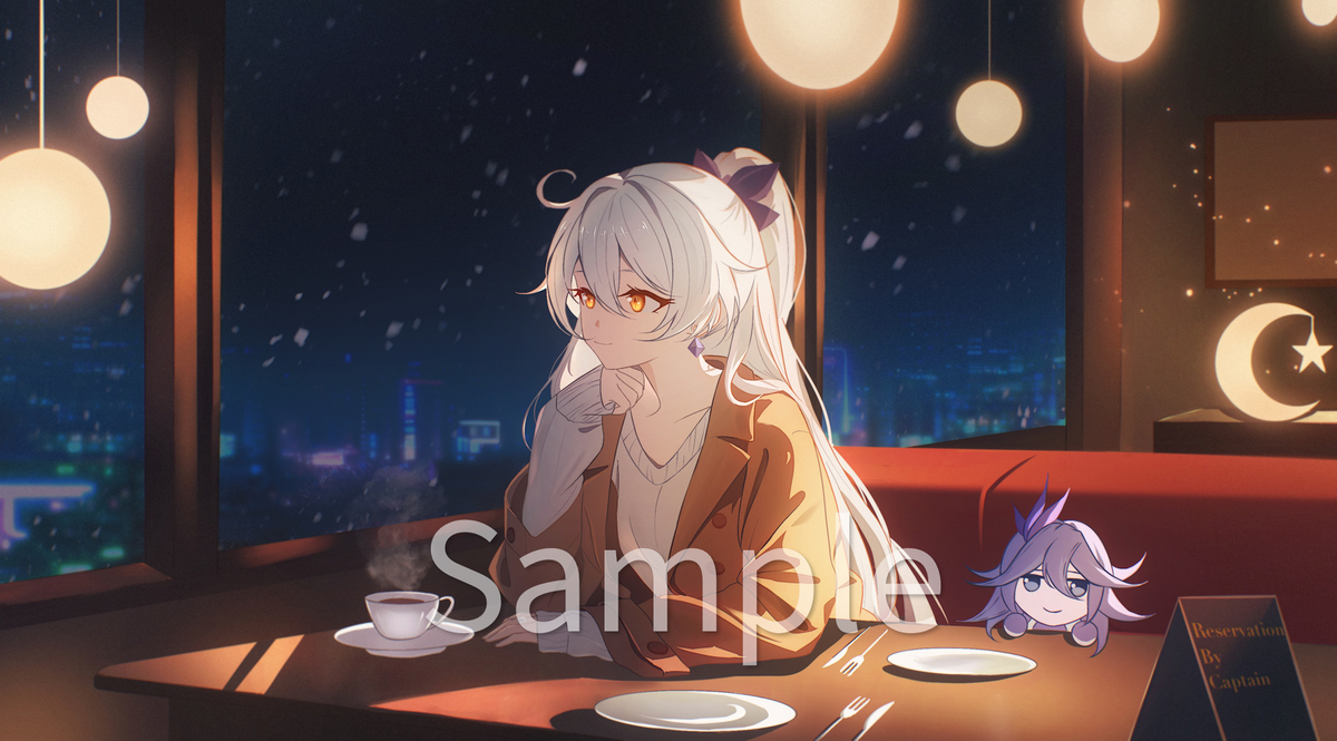 This is a pixiv picture whose title is 稿件.