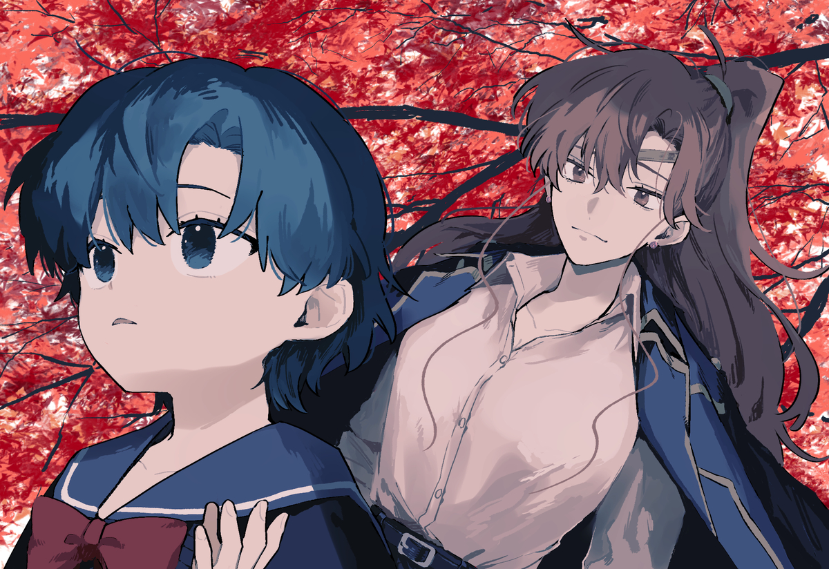 This is a pixiv picture whose title is みえない人.