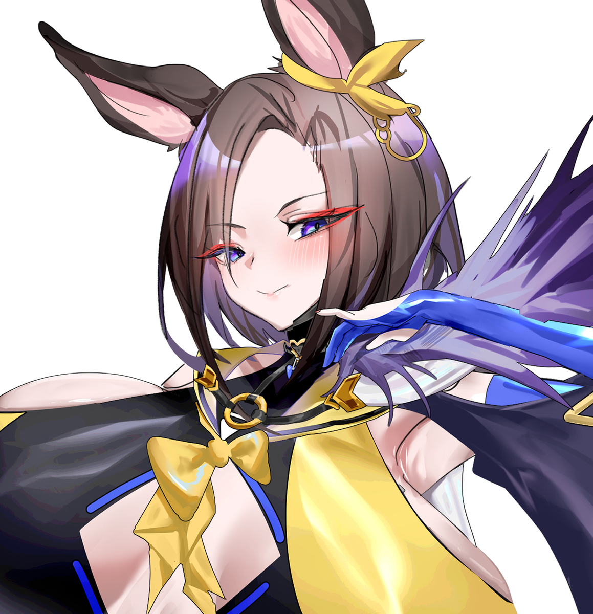 This is a pixiv picture whose title is エアグルーヴ(極勝負服).
