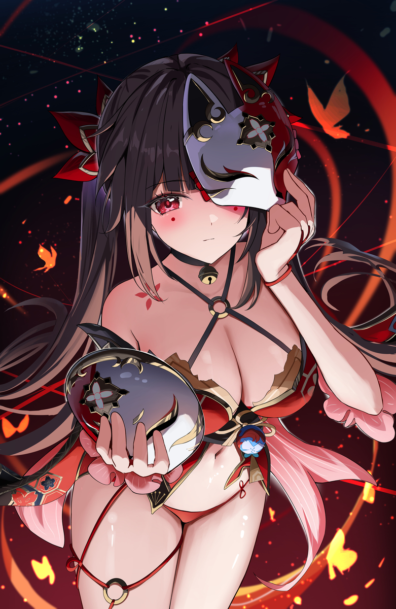 This is a pixiv picture whose title is はなび.