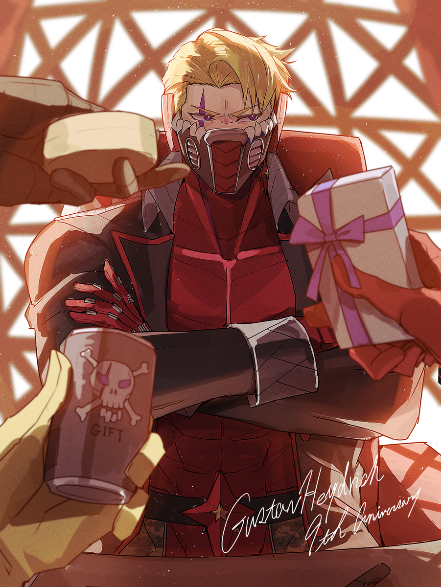 This is a pixiv picture whose title is 指揮官、9周年おめでとう.