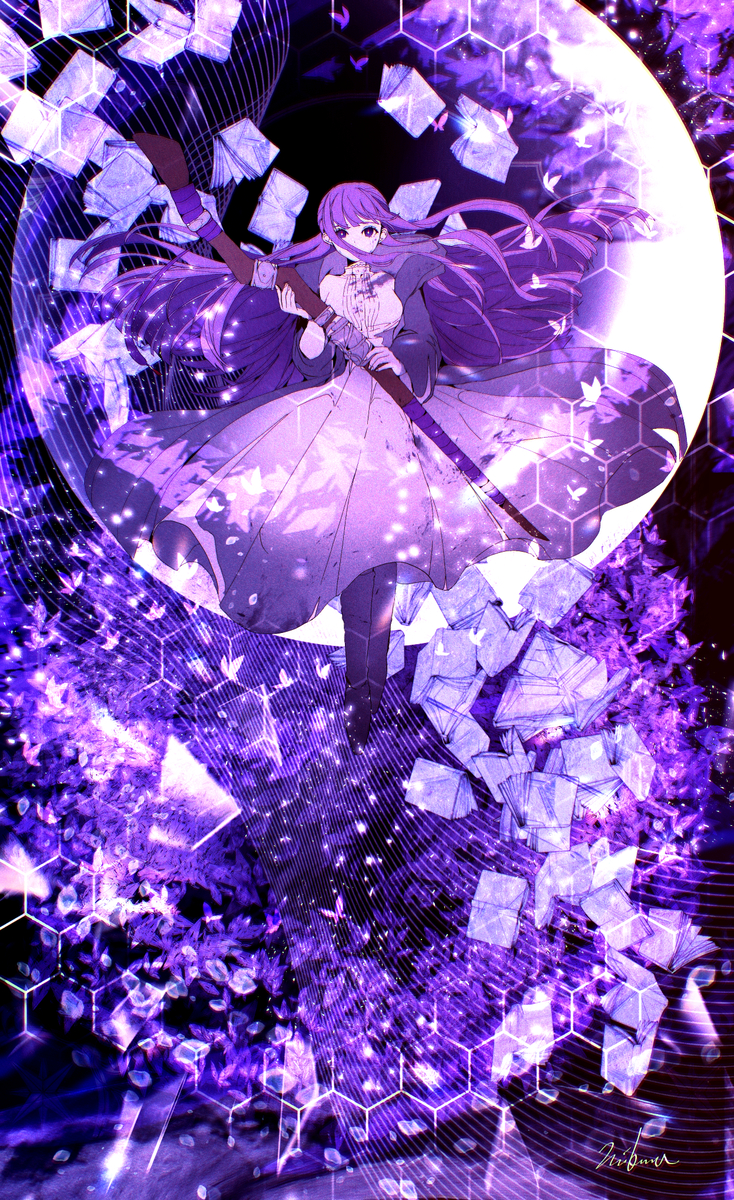 This is a pixiv picture whose title is フェルン.
