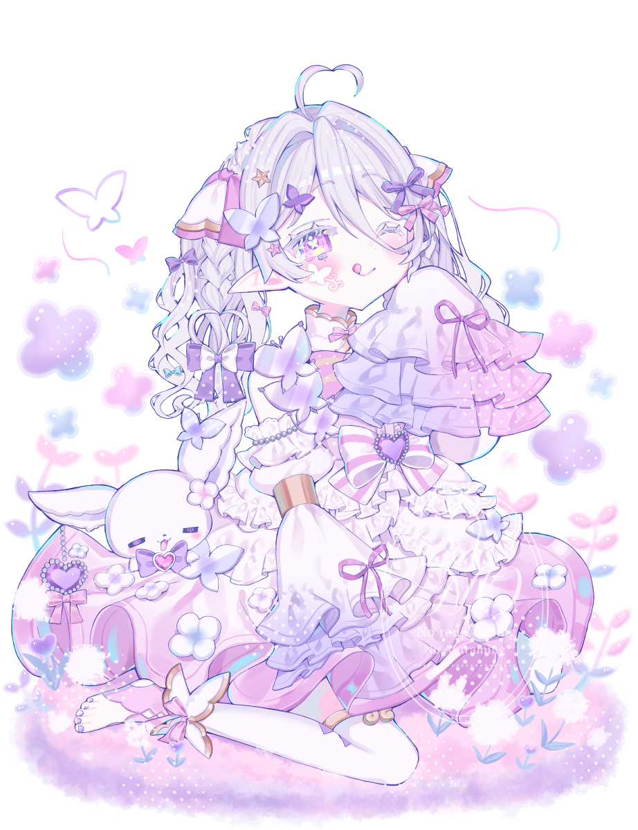 This is a pixiv picture whose title is ⟡.·🌷🕊️´-.