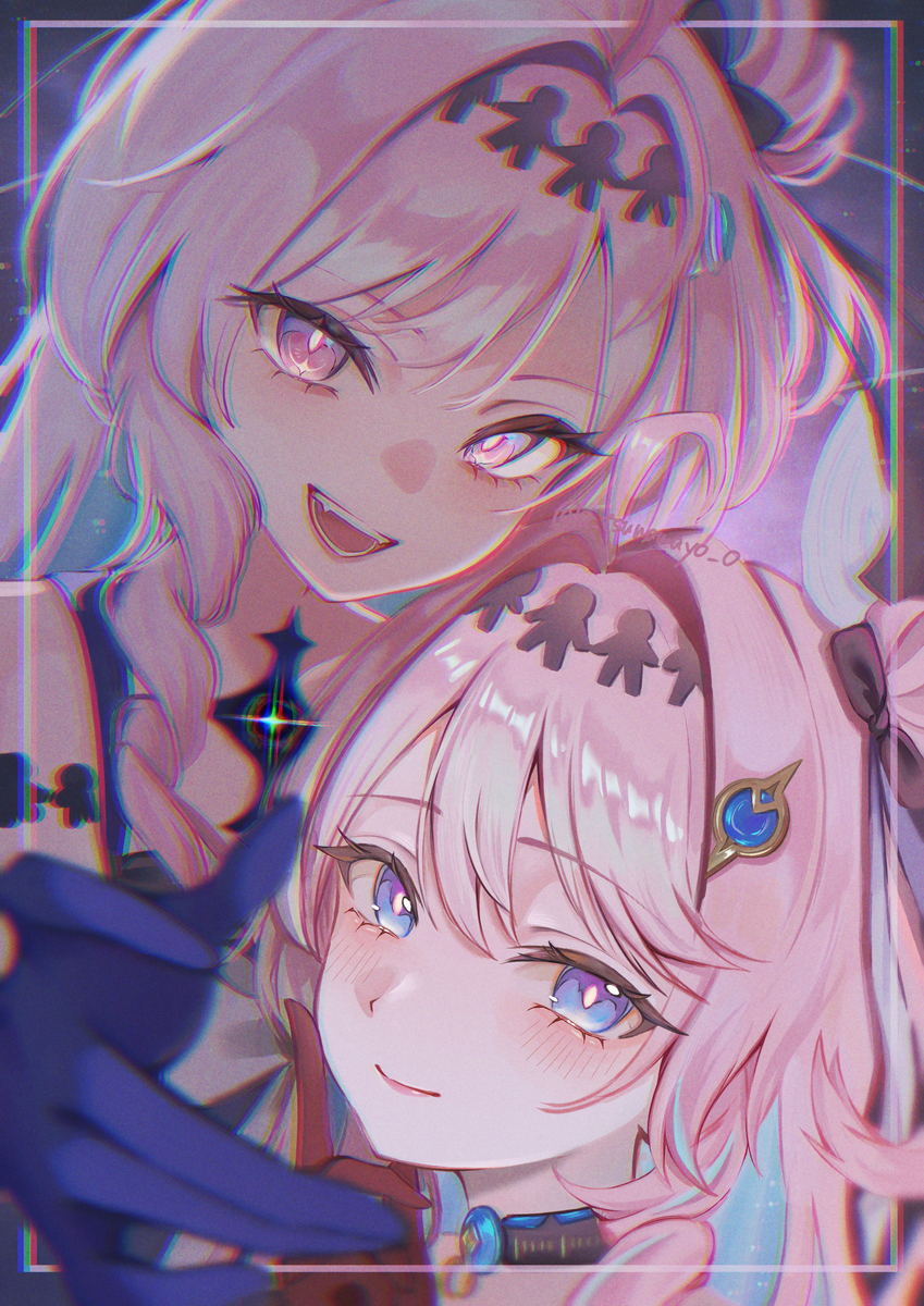 This is a pixiv picture whose title is 鳴潮　ダーニャ / Denia.