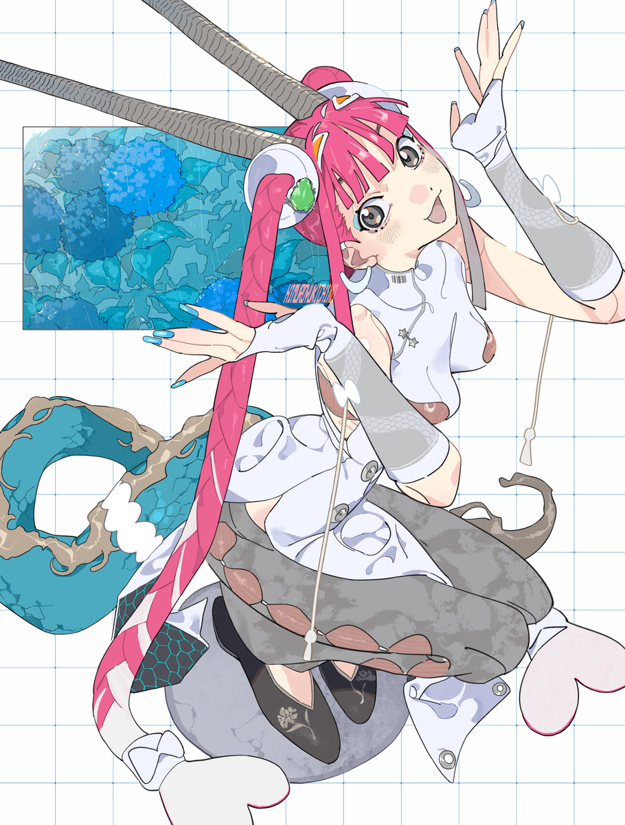 This is a pixiv picture whose title is 被験体ドラゴンちゃん9.