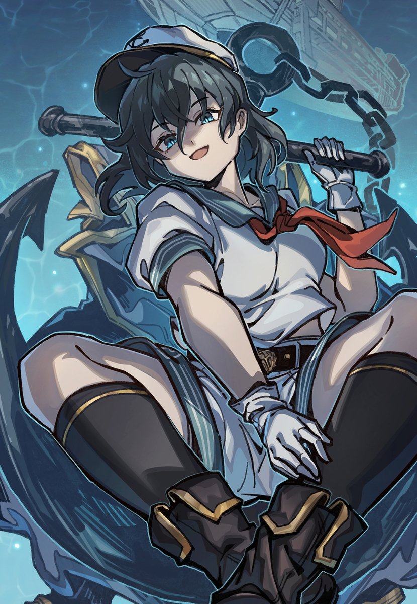 This is a pixiv picture whose title is 重如铁锚⚓.