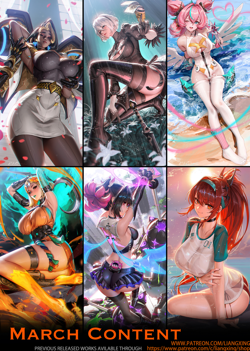 This is a pixiv picture whose title is 2026 March Content.