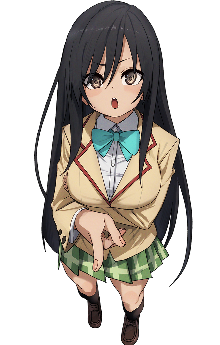 This is a pixiv picture whose title is 古手川さん.