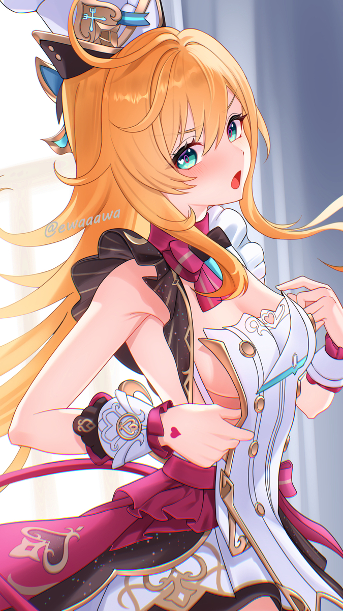 This is a pixiv picture whose title is 【原神】エスコフィエ.