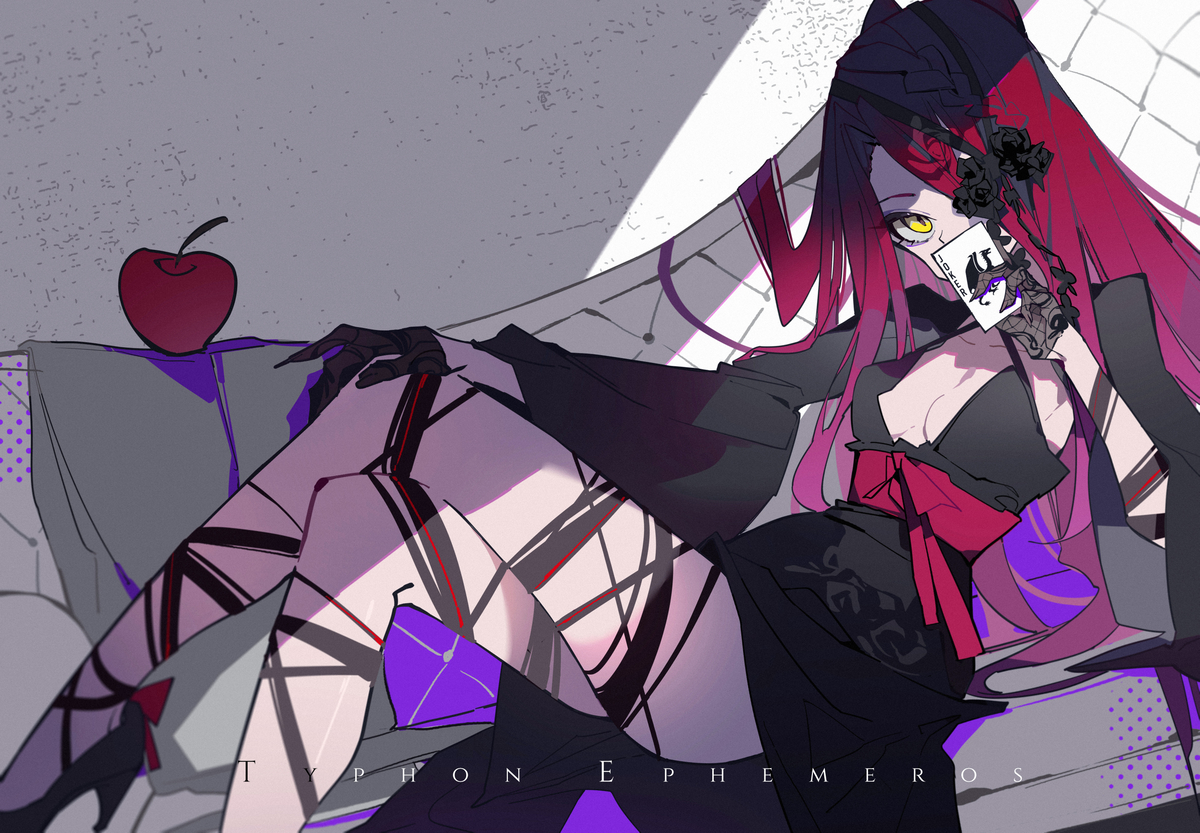 This is a pixiv picture whose title is テュフォン.