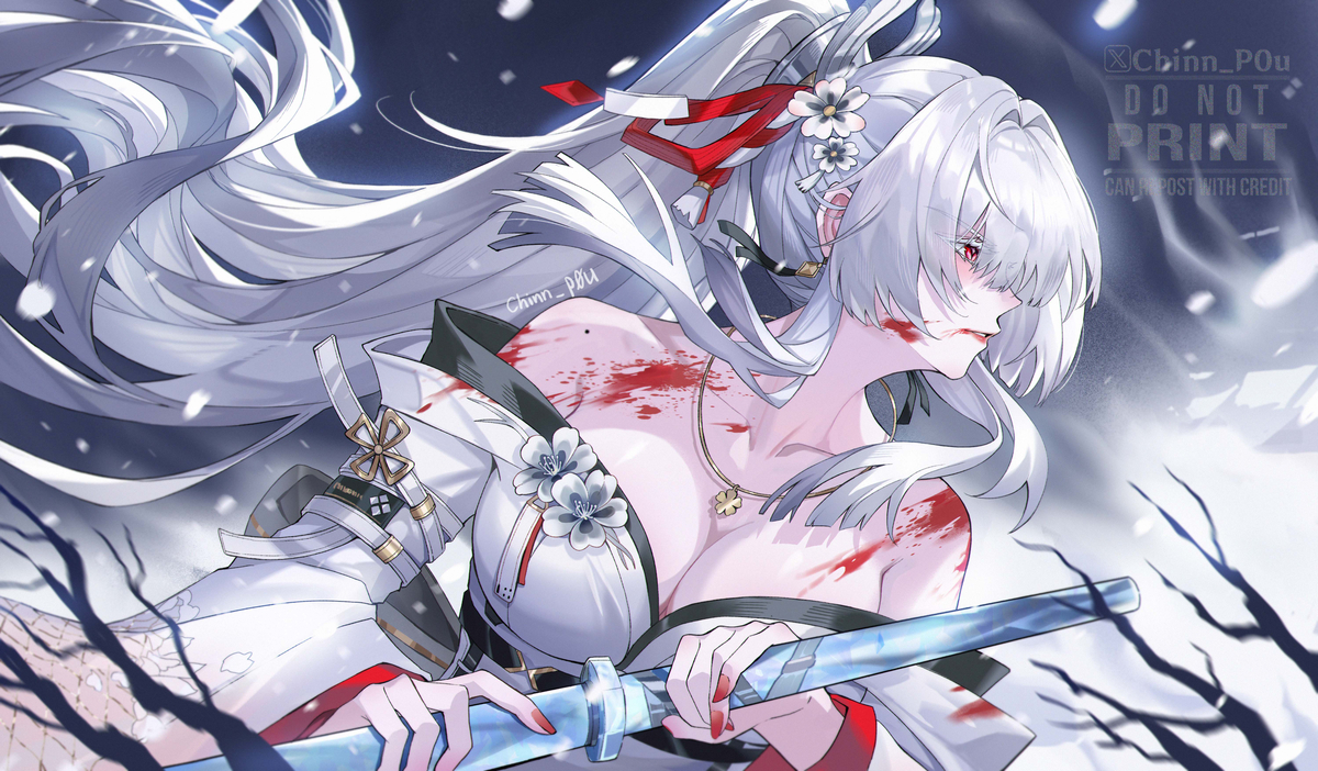 This is a pixiv picture whose title is Hiyuki.