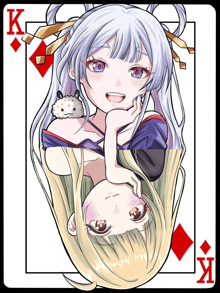 This is a pixiv picture whose title is 👑かわいキングダム👑.