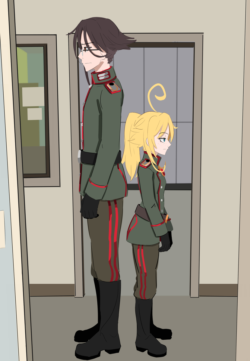 This is a pixiv picture whose title is tanya s2.