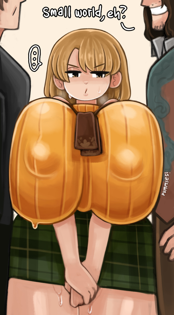 This is a pixiv picture whose title is 'Small world'.