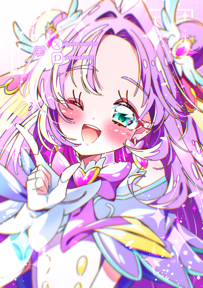 This is a pixiv picture whose title is キュアアンサー.
