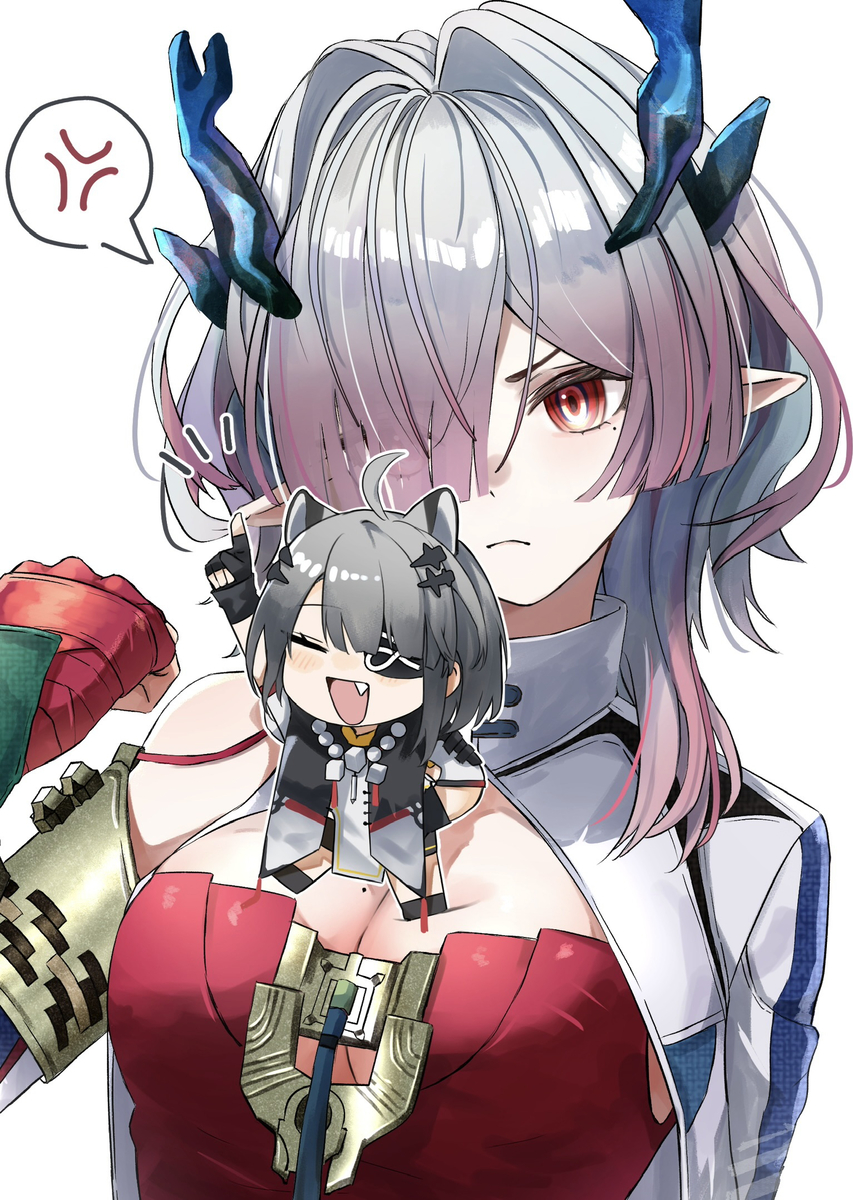 This is a pixiv picture whose title is ミ・フとタンタン！.