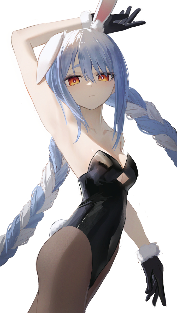 This is a pixiv picture whose title is pekora.