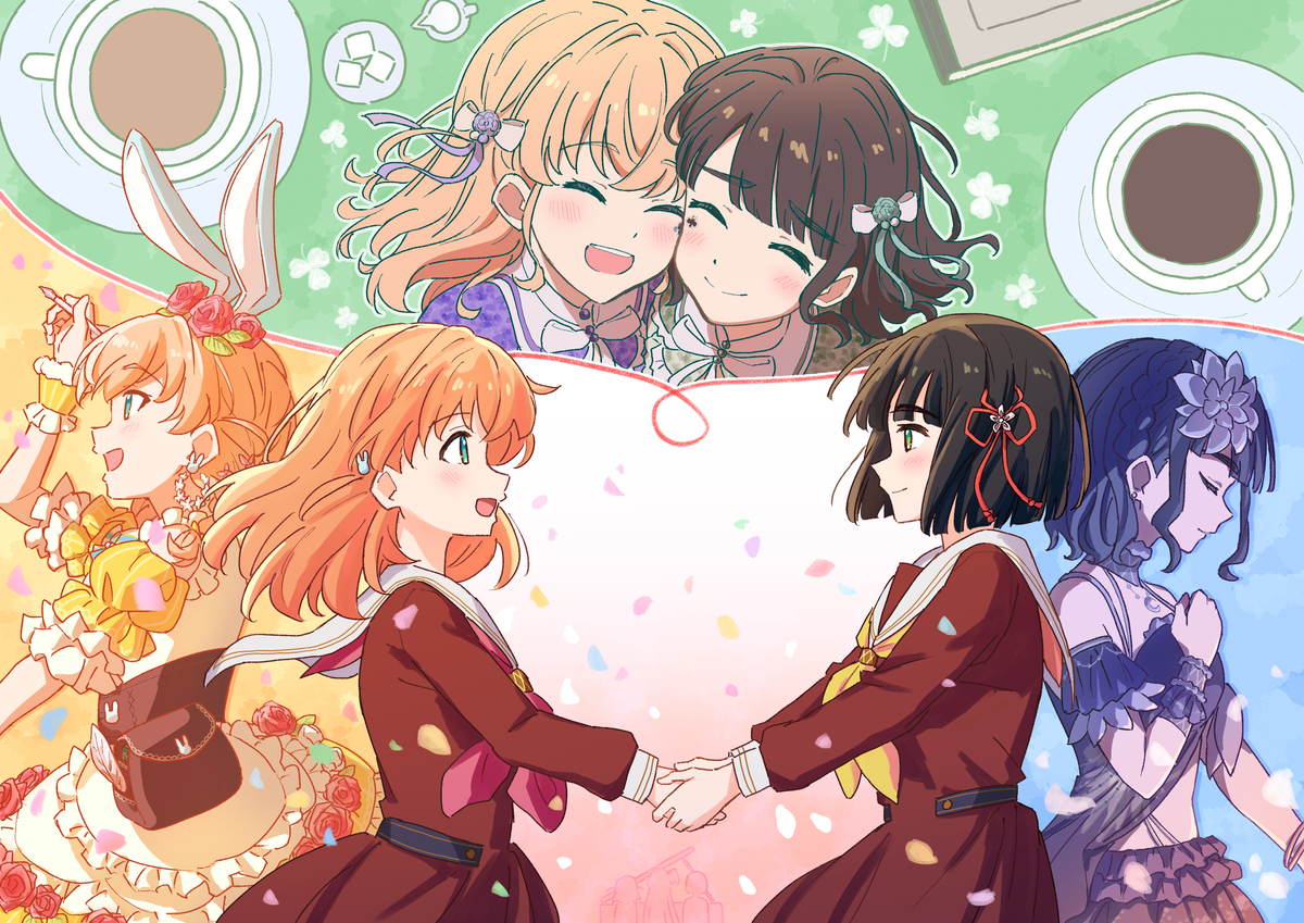 This is a pixiv picture whose title is 105期スリーズブーケ.