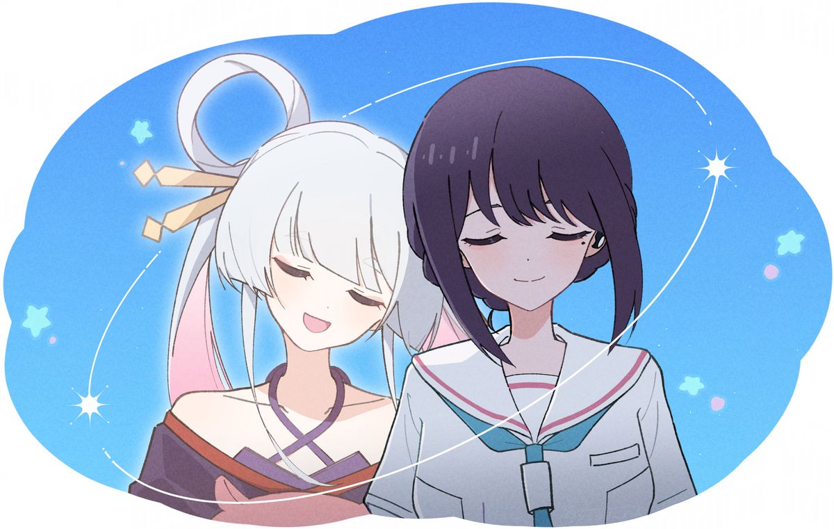 This is a pixiv picture whose title is 「大切なメロディは流れてるよ」.