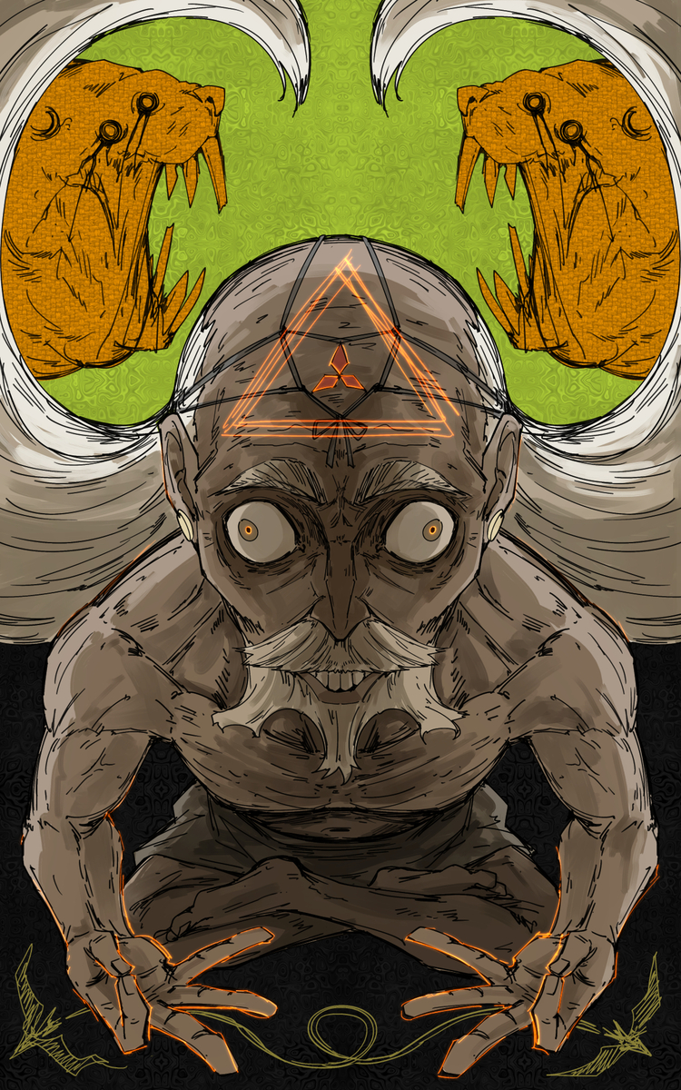 This is a pixiv picture whose title is ドルゥヴ.