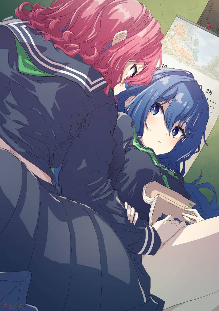 This is a pixiv picture whose title is 今だけ.