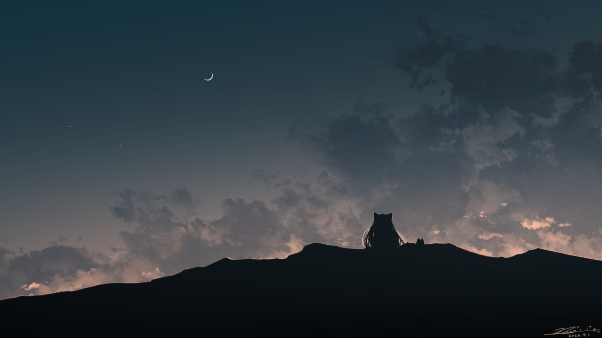 This is a pixiv picture whose title is Calm.