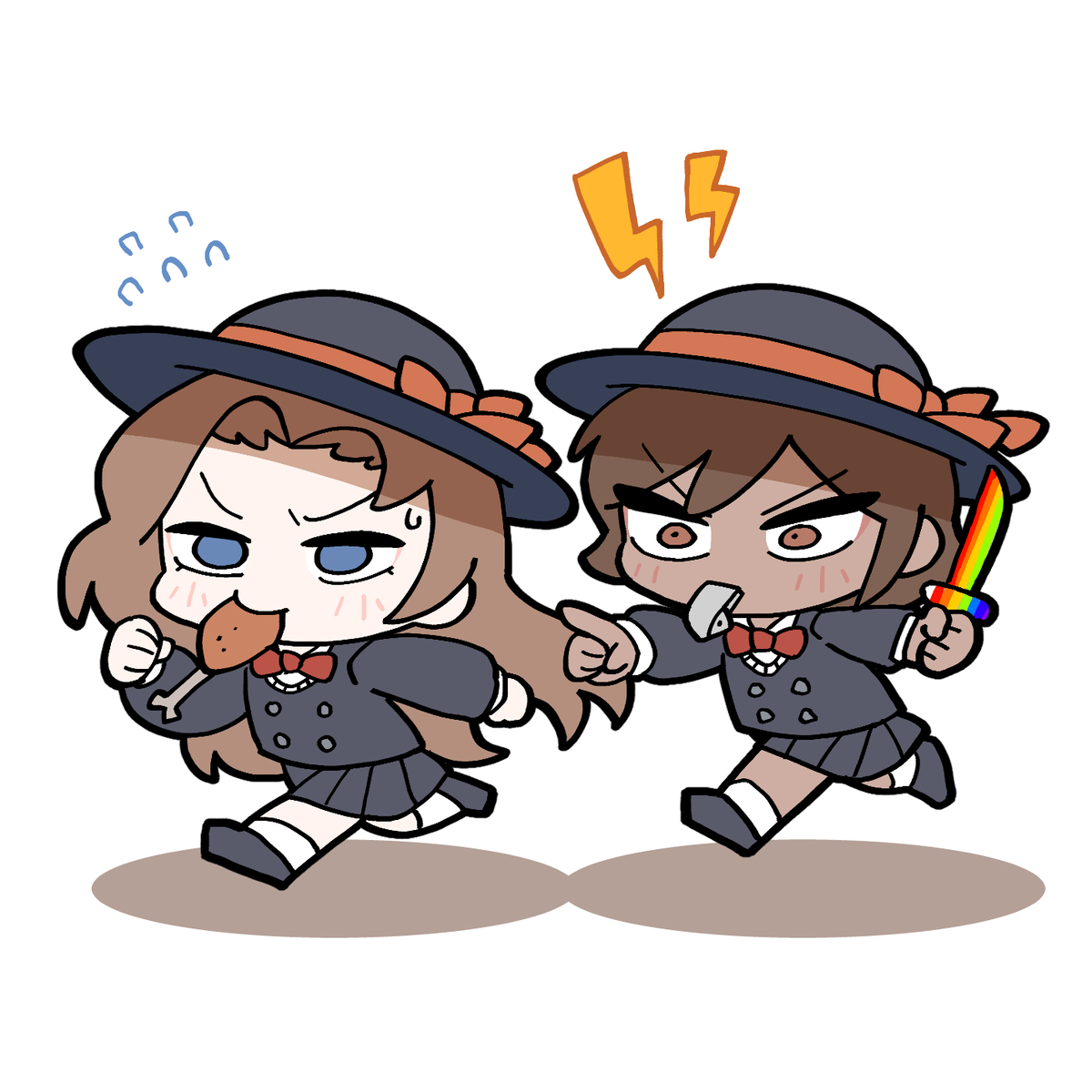 This is a pixiv picture whose title is 만우절그림.