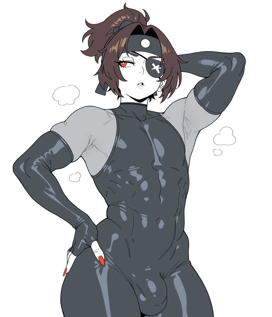 This is a pixiv picture whose title is 忍者.