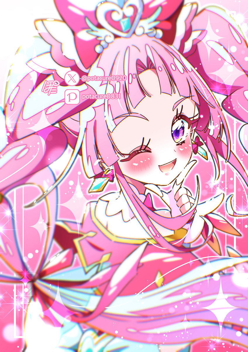 This is a pixiv picture whose title is キュアミスティック.