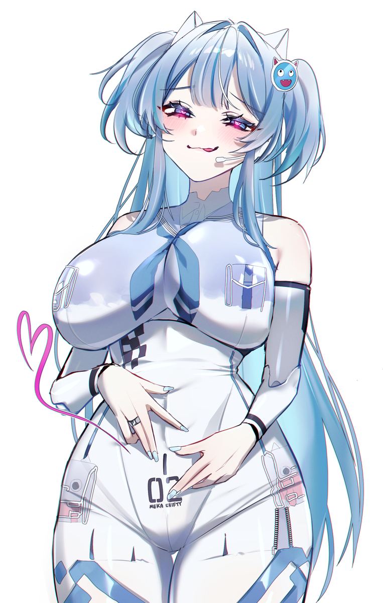 This is a pixiv picture whose title is 메카미시프티.