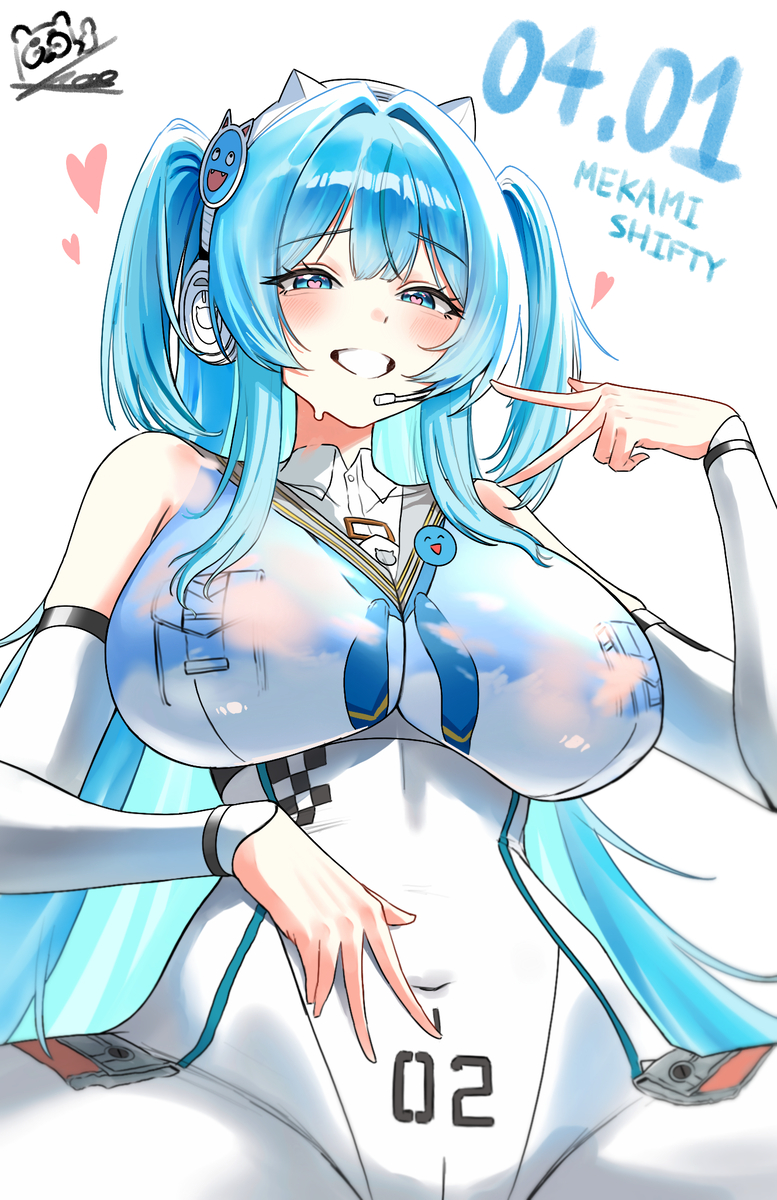 This is a pixiv picture whose title is メカミシフティー.
