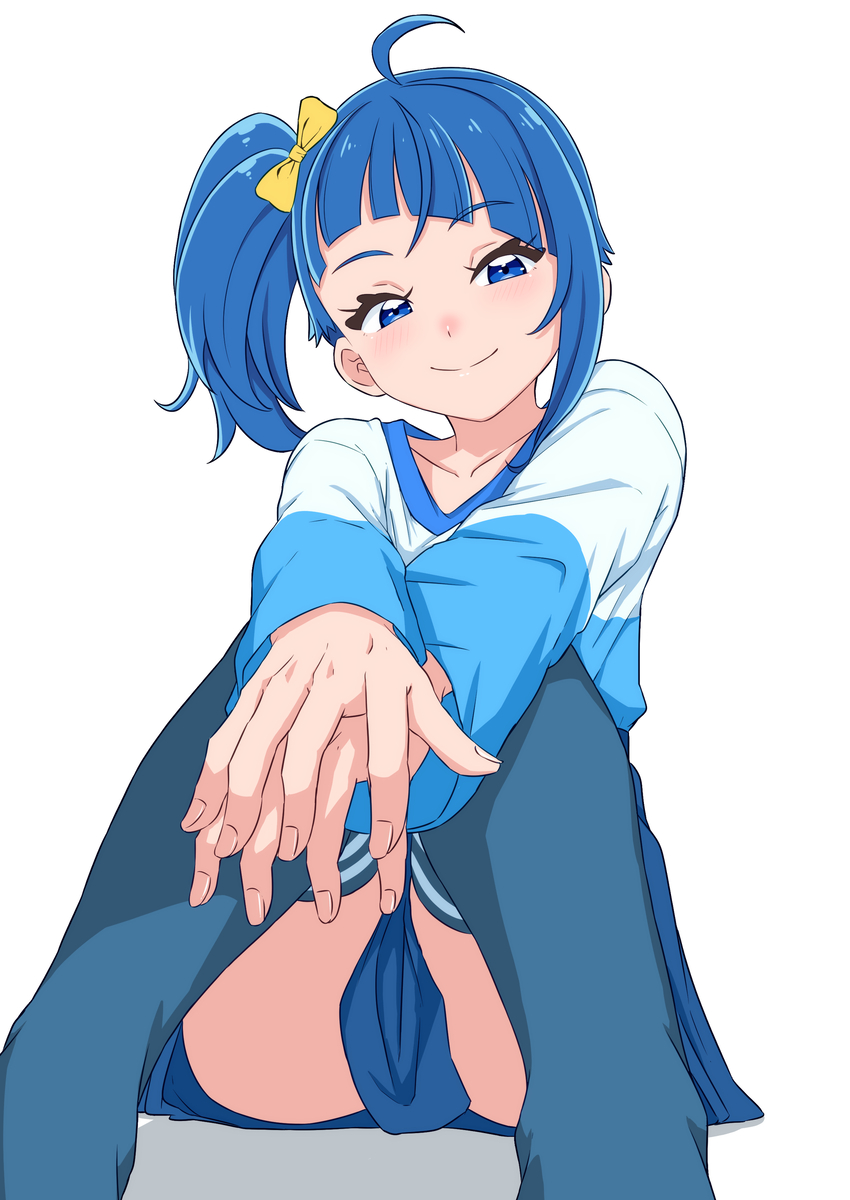 This is a pixiv picture whose title is お座りソラちゃん.